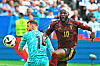 Lukaku et les Belges, perdus.