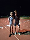 Ruben Querinjean prend la pose aux côtés du champion du monde Jimmy Gressier, avec qui il sort de trois semaines de stage en Afrique du Sud.