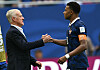 En marge du match, Kylian Mbappé a salué Didier Deschamps, celui qui a «tant donné» aux Bleus.
