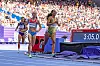 Elle a attendu le bon moment pour accélérer. Et doubler quelques filles sur la fin de course.