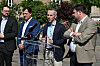 Pim Knaff, Georges Mischo et Meris Sehovic dévoileront leur accord de coalition la semaine prochaine.