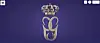 Le monogramme de Guillaume s’anime en 3D quand on navigue sur le site.