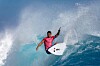 Prodige tahitien du surf, Kauli Vaast a pris l'ascendant sur la série dès sa première vague, notée 9.50.