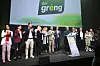 Les candidats déi gréng ont été applaudis par les personnes présentes aux Rotondes hier soir.