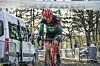 Nathalie Lamborelle, ici lors du cyclo-cross de Belvaux, n’a plus d’ambition personnelle, mais continue de montrer l’exemple.