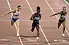 Patrizia Van der Weken se jette pour aller chercher la troisième place, à bonne distance de l'intouchable Jamaïcaine Kemba Nelson, qui s'impose facilement.