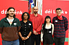 Ben Muller, Ana Correia, Alija Suljic, Anastasia Iampolskaia et André Marques. Tania Mousel était absente du congrès, hier.