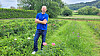 Les pivoines multicolores commencent à sortir dans les parcelles de fleurs de Claude Loutsch.