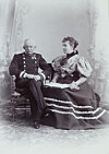 Adelheid-Marie et Adolphe de Nassau-Weilbourg, premier Grand-Duc de Luxembourg.