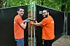 Pour la troisième fois, Kevin et Corentin sont bénévoles