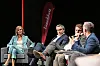 Taina Bofferding (LSAP), Claude Meisch (DP), Meris Sehovic (déi gréng) et Georges Mischo (CSV) ne sont pas d’accord sur l’apport d’une réduction du temps de travail.