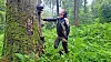 Daniel Steichen connaît les forêts de Kehlen et Kopstal comme sa poche. Aucun arbre n’a de secret pour lui. (Photos : erwan nonet)