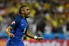 Dimitri Payet laisse écllater sa joie après son magnifique but face à la Roumanie.