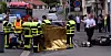Avant d’être transféré à l’hôpital belge d’Arlon, le motard a été longuement soigné sur place.