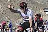 Tadej Pogacar a montré qu'il était le plus fort sur cette arrivée au sommet (Photo : @uaetour).