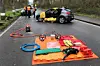 Seul à bord et piégé dans l'habitacle, le conducteur a dû être désincarcéré.