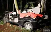 La voiture du Longovicien de 29 ans a terminé sa course contre un arbre.