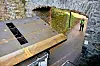 Le point chaud du convoi était ce passage sous une arche du mur médiéval Maierchen.