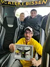Yves, Yannick et Dany, les trois irréductibles qui n’oublient pas leur ami David.