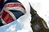 Big Ben et le drapeau britannique à Londres, le 7 juin 2017.