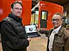 Laurent Zivec de l’entreprise amnévilloise Charles-Rothermel et Philippe Guilloteau du bureau d’études de Thionville Workinov.