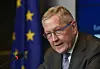 Le patron du mécanisme européen de stabilité (MES), Klaus Regling, lors d'une conférence de presse à Luxembourg le 16 juin 2016.