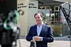 Le Grand-Duc héritier annonçant la naissance de son premier enfant ce dimanche. (photo cour grand-ducale/Sophie Margue)