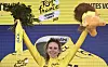 Après le Tour d'Italie, Annemiek Van Vleuten enchaine, à 39 ans, avec le Tour de France (photo : AFP).