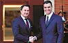 Après une entrevue avec son homologue espagnol, Pedro Sanchez, jeudi, Xavier Bettel rencontre vendredi le roi d'Espagne, Felipe VI.
