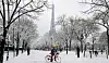 Il n'y a guère qu'à vélo ou à pied qu'on peut circuler dans Paris depuis mardi.