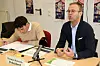 Christian Richartz (à d.) et Gregory Fonseca, d’Eran, eraus… an elo veulent, entre autres, un statut du travailleur pénitentiaire et la création d’un juge d’application des peines.