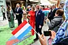 Le futur Grand-Duc Guillaume et son épouse Stéphanie, acclamés le 22 juin dernier, dans les rues d’Esch-sur-Alzette.