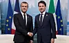 Le premier ministre italien Giuseppe Conte et le président français Emmanuel Macron (ici au G7) se rencontreront finalement à Paris vendredi.
