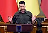 Le président ukrainien, Volodymyr Zelenski.
