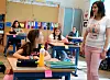 Une classe à Dudelange, lundi, pour la rentrée (Photo : Alain Rischard).