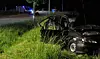 L'homme a fait une sortie de route et a percuté un arbre.