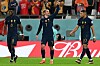 Griezmann, célébrant son but, refusé peu après.