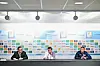 Luc Holtz n’a presque pas parlé de football.