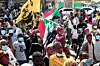 Des milliers de Soudanais ont répondu à l'appel des militants à manifester 'en mémoire des martyrs'.