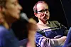 Antoine Deltour, lors de sa venue à Luxembourg-Ville, pour une conférence aux Rotondes,le 16 avril 2015.