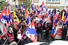 Un piquet de protestation avait réuni, début janvier, des membres de l'OGBL, de l'ALEBA et quelques salariés. (photo Hervé Montaigu)