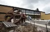 L’ancien Léierbud d’ArcelorMittal héberge les premières classes du lycée de l'EIDD depuis septembre.