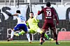 Adrien Thomasson a trompé le gardien messin Alexandre Oukidja à deux reprises.