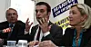 Florian Philippot lors de l’inauguration de son local de campagne en vue des municipales à Forbach. C’était le 26 juin 2013. (Photo RL/Philippe Riedinger)