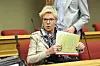 Martine Hansen, députée du CSV, interpelle le gouvernement sur la gestion des arbres le long des routes (Photo : Julien Garroy).