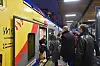 Le nouveau compte Twitter SNCF dédié aux frontaliers a été testé avec vigueur, ce lundi matin, avec une belle pagaille sur le rail (Illustration : Editpress).