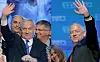 C'est sans doute reparti pour un tour entre le chef du Likoud, Benjamin Netanyahu (à g.), et celui qui dirige la coalition centriste Bleu et Blanc, Benny Gantz (photos : AFP).