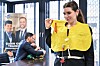 Les élèves sont formés aux nombreuses procédures de sécurité et manipulations d’objets présents à bord. (Photos : fabrizio pizzolante)