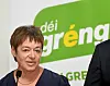 Josée Lorsché, la cheffe de file de déi gréng à la Chambre, a clairement pris position, hier. Le rabais à la pompe ne serait ni ciblé ni durable. «La prolongation est un mauvais signal», clame-t-elle. (photo Hervé Montaigu)