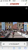 Belle douzième place pour le champion national, Kevin Geniets (capture d'écran).